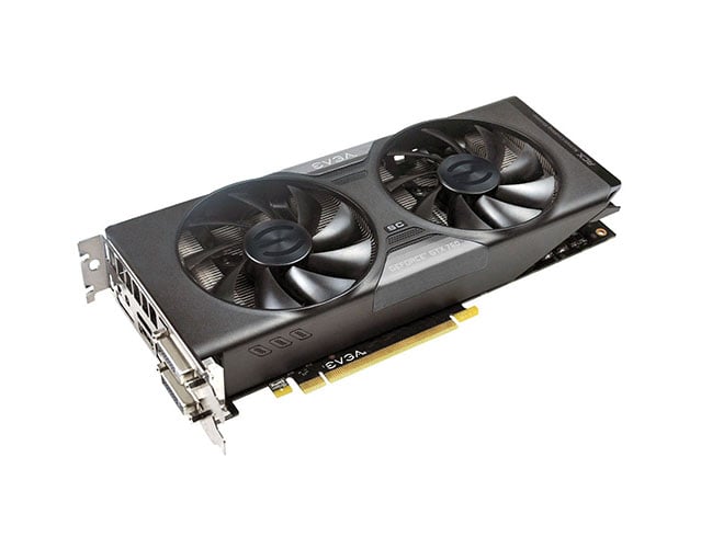 02G-P4-3765-KR - EVGA GeForce GTX 760 Dual SuperClocked 2GB 256-Bit GDDR5 PCI Express 3.0 x16 DVI-I DVI-D HDMI SLI Support Video Graphics Card