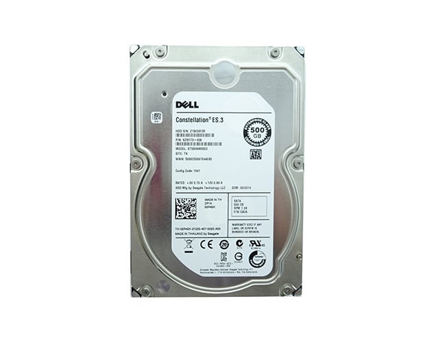 02R42K - Dell 500GB 7200RPM SATA 3Gbs 3.5-inch Hard Drive