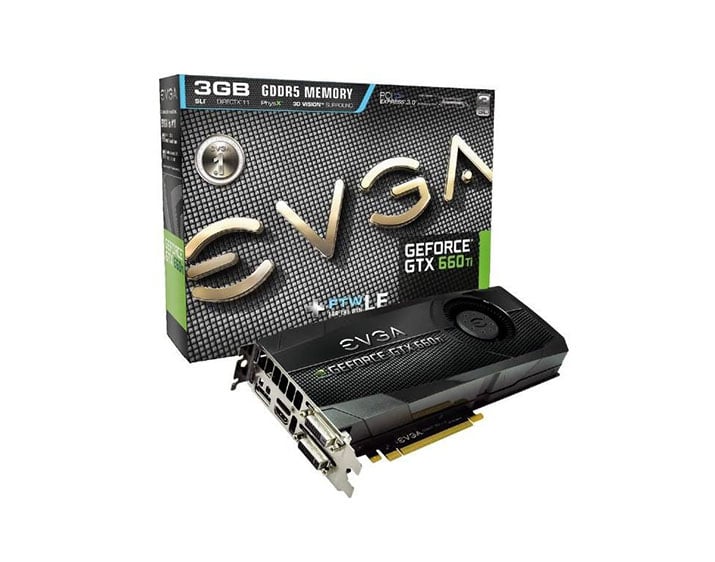 03G-P4-3666-AR - EVGA GeForce GTX 660 Ti FTW LE+ 3GB 192-Bit GDDR5 HDCP Ready SLI Support PCI Express 3.0 x16 Video Graphics Card