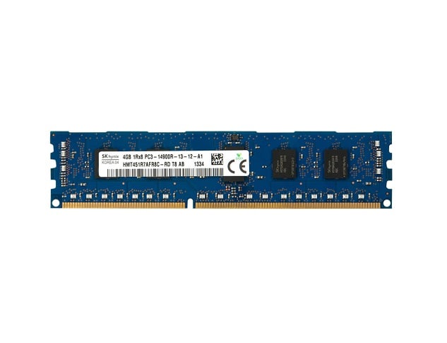 03T7922 - Lenovo 4GB DDR3-1866MHz PC3-14900 ECC Registered CL13 240-Pin DIMM Single Rank Memory Module