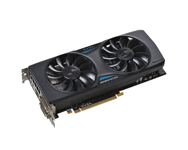 04G-P4-1972-A1 - EVGA GeForce GTX 970 SuperClocked 4GB GDDR5 256-Bit PCI Express 3.0 x16 SLI Support/ G-SYNC Support Video Graphics Card