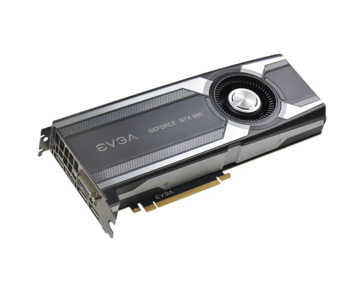 04G-P4-1980-A1 - EVGA GeForce GTX 980 4GB 256-Bit DDR5 PCI Express DVI-I/ HDMI/ DisplayPort Video Graphics Card