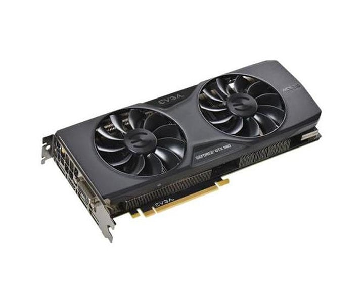 04G-P4-2983-A1 - EVGA GeForce GTX 980 SuperClocked ACX 2.0 4GB GDDR5 256-Bit PCI-Express 3.0 x16 DVI Graphics Card