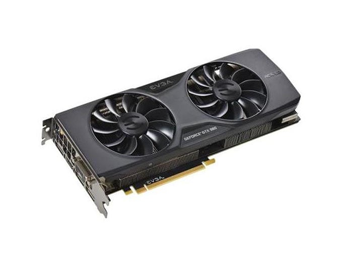 04G-P4-2986-L1 - EVGA GeForce GTX 980 4GB GDDR5 PCI Express 3.0 x16 HDMI DisplayPort DVI Video Graphics Card