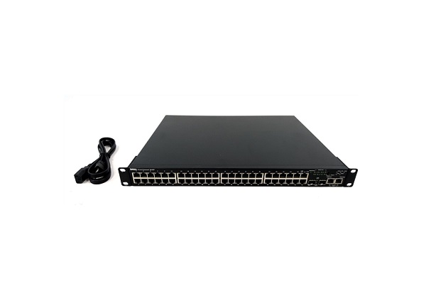 04XSFP - Dell PowerConnect 6248P 48-Port Layer 3 Gigabit PoE Switch with Rack Ears New Other