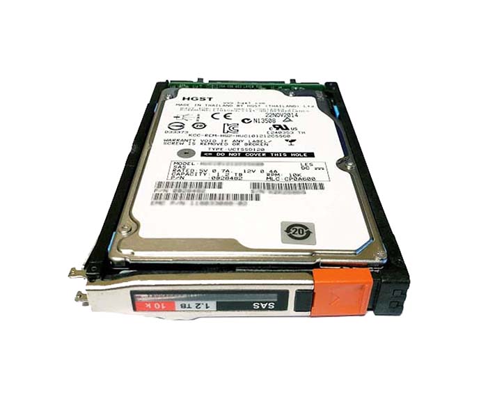 005051635 - EMC 1.2TB 10000RPM SAS 12Gbs 2.5-inch Hard Drive for Unity 25 x 2.5 Enclosure