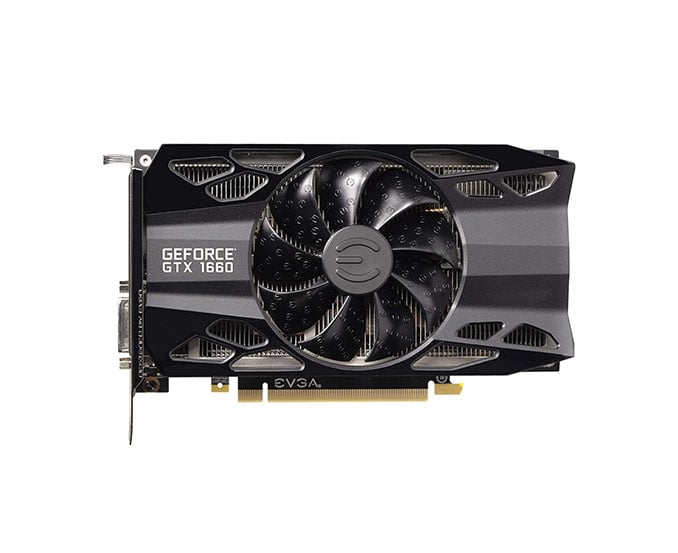 06G-P4-1161-KR EVGA GeForce GTX 1660 XC Black Gaming 6GB Graphics Card