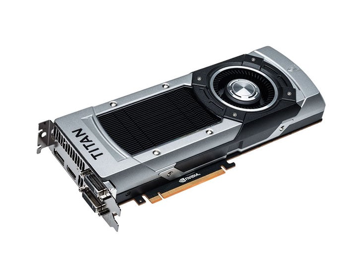 06G-P4-2790-B1 - EVGA GeForce GTX Titan 6GB 384-Bit GDDR5 PCI Express 3.0 x16 DVI-I DVI-D HDMI Display Port SLI Supported Video Graphics Card