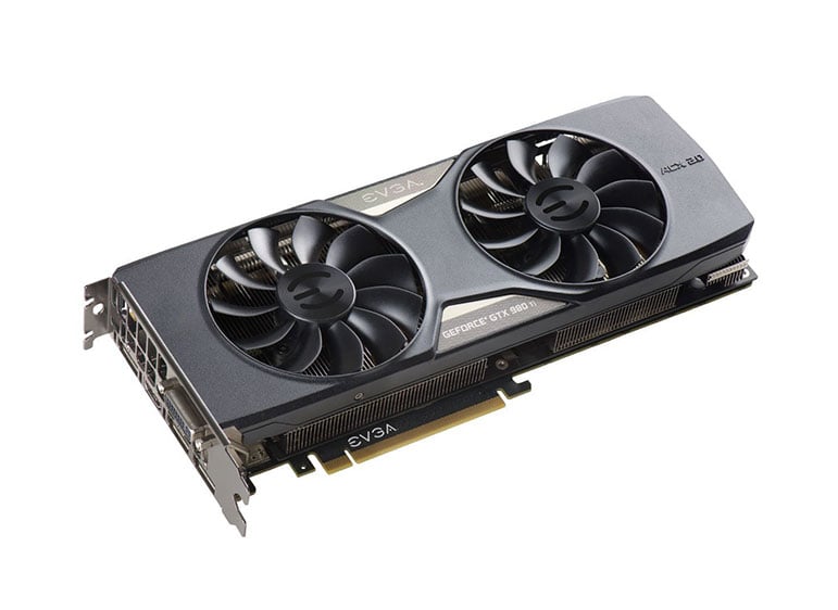06G-P4-4991-B1 - EVGA GeForce GTX 980 Ti 6GB 384-Bit GDDR5 PCI Express 3.0 x16 DVI-I 3x DisplayPort HDMI Video Graphics Card