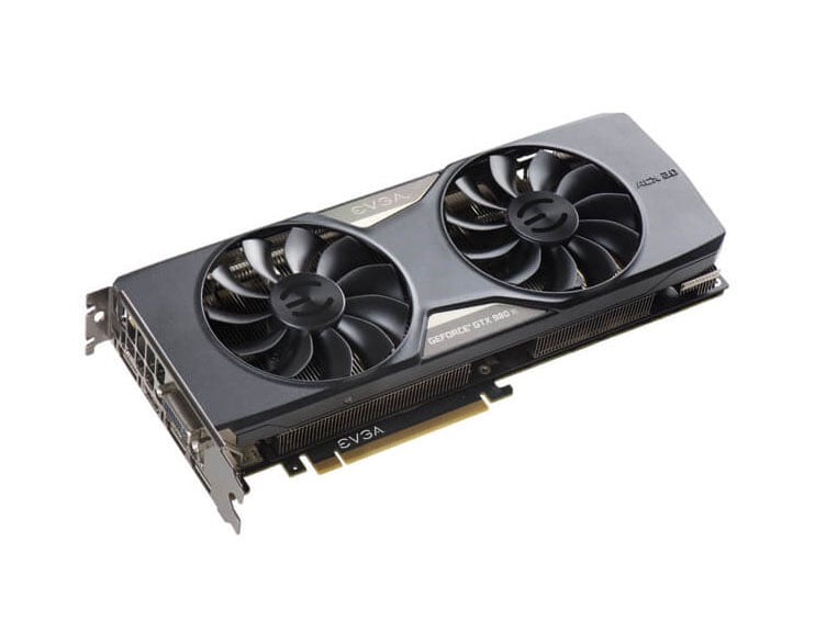 06G-P4-4995-B1 - EVGA GeForce GTX 980 Ti SuperClocked+ ACX 2.0+ 6GB GDDR5 384-Bit PCI Express 3.0 DVI-I HDMI 3x DisplayPort Video Graphics Card