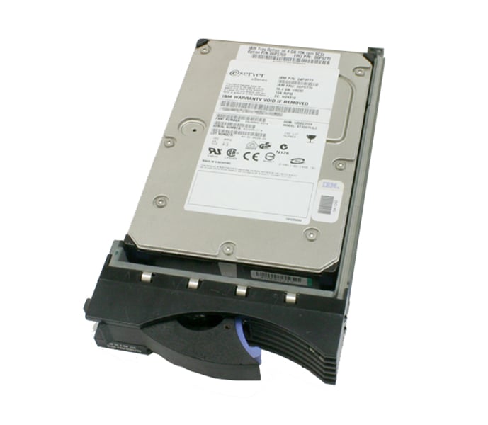 06P5770 - IBM 36.4GB 15000RPM 80-Pin Ultra-160 SCSI 3.5-inch Hot Pluggable Hard Drive with Tray for xSeries