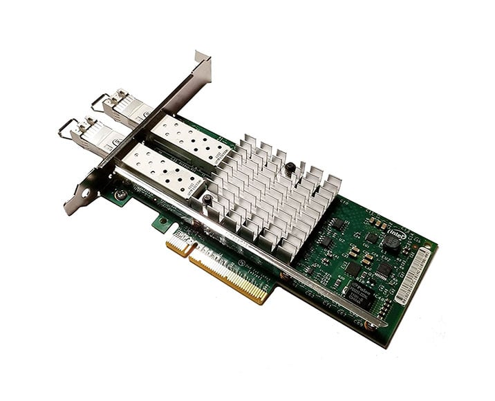0942V6 - Dell X520-DA2 10GBE Dual-Port SFP+ PCIe Network Adapter (Low-Profile)