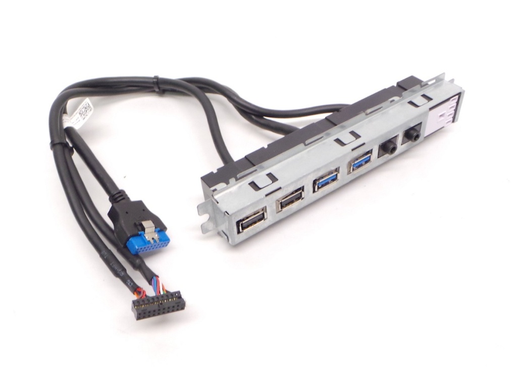 09K939 - Dell Front I/O Audio USB Panel for Optiplex GX280 / GX270 / GX260 (Refurbished / Grade-A)