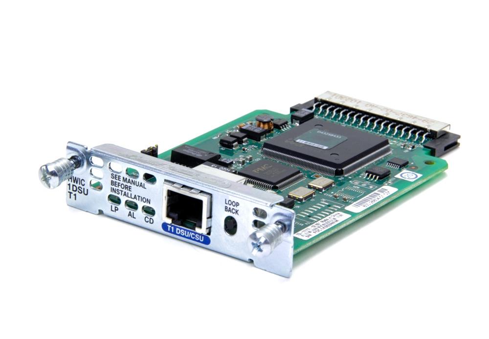 HWIC-1DSU-T1 Cisco 1-Port T1 DSU/CSU WAN Card