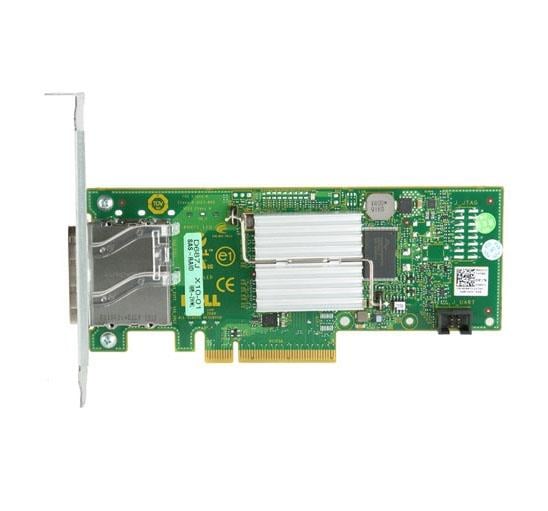 0D687J - Dell PERC H200 Dual Ports SAS 6Gb/s PCI-Express External Host Bus Controller Adapter