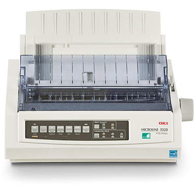 1308203 - OKI ML3320eco A4 Mono Dot Matrix Printer