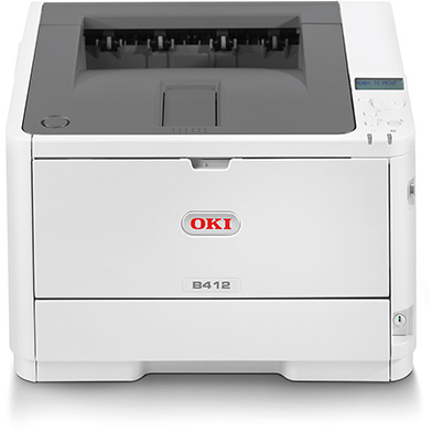 45858301 - OKI B412dn A4 Mono LED Laser Printer