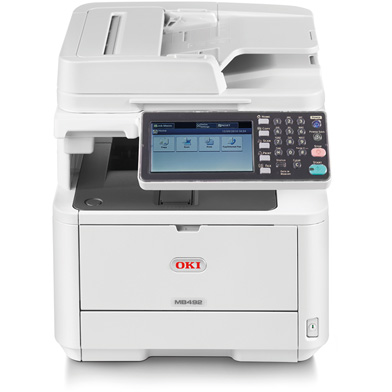 45858402 - OKI MB492dn A4 Mono Multifunction LED Laser Printer