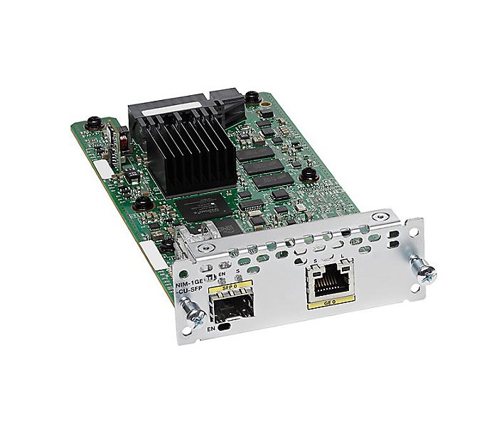 NIM-1GE-CU-SFP Cisco 1-Port GE/SFP Network Interface Module