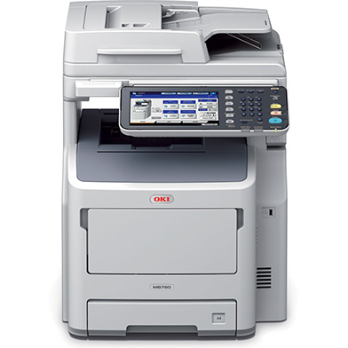 1334401 - OKI MB760dnfax A4 Mono Multifunction LED Laser Printer