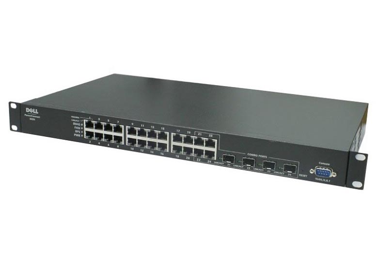 0FC762 - Dell PowerConnect 5324 24-Port GB Ethernet Switch Refurbished Grade A