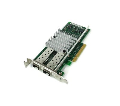 0FTKMT - Dell X520-DA2 Dual Port 10GbE SFP+ PCI Express Network Server Adapter for PowerEdge R310 / R410 / R510 / R520 / R610
