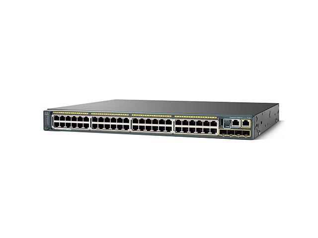 WS-C2960X-48FPD-L Cisco 48-Port Gigabit PoE Network Switch