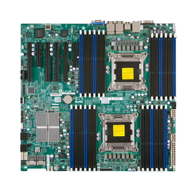 X10DRL-IT-B - Supermicro Dual LGA2011/ Intel C612/ DDR4/ SATA3/USB3.0/ V/4GbE/ ATX Server Motherboard