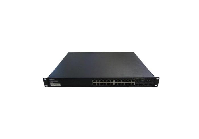 0MY287 - Dell PowerConnect 6224 24-Port Gigabit Ethernet Network Switch with Rack Ears Refurbished Grade A