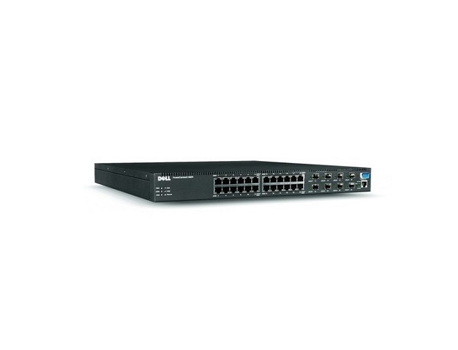 0UJ394 - Dell PowerConnect 6024 24-Port Network Gigabit Switch + 8 SFP Ports New 0ther