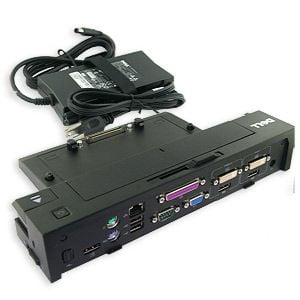 0YP126 - Dell E-Port Plus II USB 3.0 Advanced Port Replicator with PA-3E 130-Watts AC Adapter for Latitude E-Family Laptops (Refurbished / Grade-A)