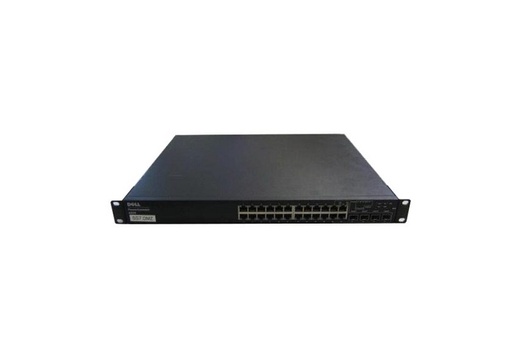 [0Y3549] 0Y3549 - Dell PowerConnect 6224 24-Port Gigabit Ethernet Network Switch with Rack Ears Refurbished Grade A