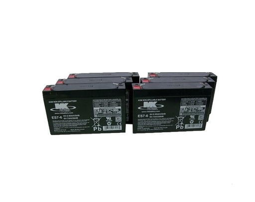 [103005560-2491] 103005560-2491 - Eaton 6V 7Ah Valve-Regulated Lead Acid VRLA UPS Battery