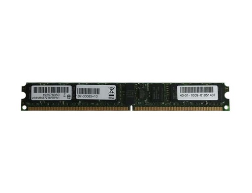 [107-00085] 107-00085 - NetApp 2GB DDR2-667MHz PC2-5300 ECC Registered CL5 240-Pin DIMM Dual Rank Very Low Profile VLP Memory Module