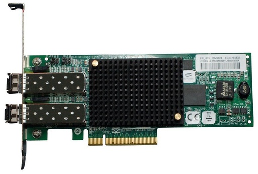 [10N9824] 10N9824 - IBM LIGHTPULSE 8GB Dual Port PCI Express X8 Fibre Channel Host Bus Adapter