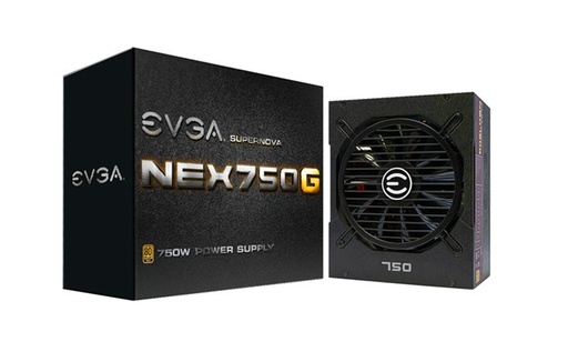 [120-G1-0750-XR] 120-G1-0750-XR - EVGA SuperNOVA 750 G1 750-Watts 80+ Power Supply (Gold)