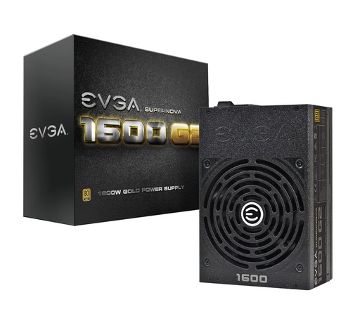 [120-G2-1600-X1] 120-G2-1600-X1 - EVGA SuperNOVA 1600 G2 1600-Watts Fully Modular NVIDIA SLI and Crossfire Ready 80+ Power Supply (Gold)
