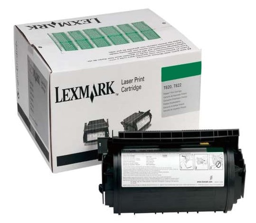 [12A6860-B2] 12A6860-B2 - Lexmark 18000 Pages Black Laser Toner Cartridge for T620 T622 Laser Printer (Refurbished)
