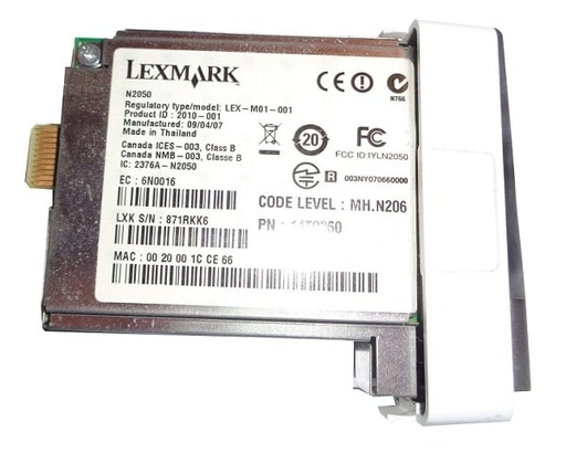 [14T0260] 14T0260 - Lexmark N2050 Wireless Network Server Card