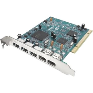 [1923600-R] 1923600-R - Adaptec DuoConnect AUA-3020 USB & FireWire Adapter - 2 x 6-pin IEEE 1394a FireWire External 3 x 4-pin Type A USB 2.0 USB External - Plug-in