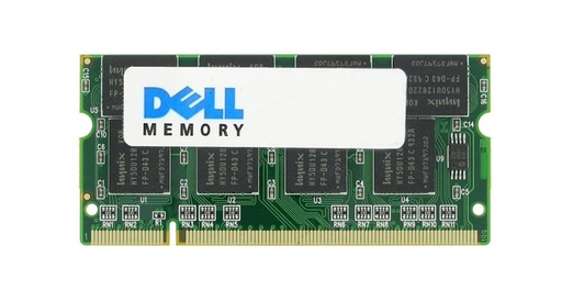 [1Y255] 1Y255 - Dell 1GB DDR-333MHz PC2700 non-ECC Unbuffered CL2 200-Pin SoDimm 2.5V Memory Module