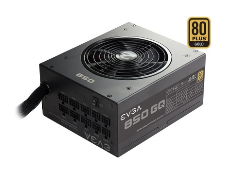 [210-GQ-0650-V1] 210-GQ-0650-V1 - EVGA 650 GQ 650-Watts 80 Plus Gold Certified Semi Modular Eco Mode Power Supply