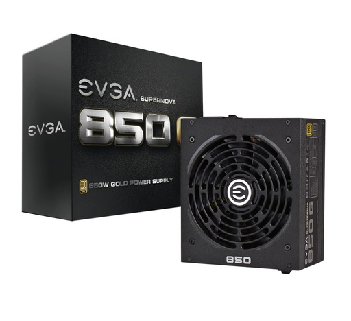 [220-GS-0850-V1] 220-GS-0850-V1 - EVGA SuperNOVA 850 GS 850-Watts ECO Mode Fully Modular NVIDIA SLI and Crossfire Ready 80+ Power Supply (Gold)