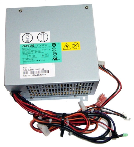 [228373-001] 228373-001 - HP 200-Watts ATX Power Supply AC Input with Power Form Correction (PFC) for StorageWorks 3U Rackmount Storage Enclosure