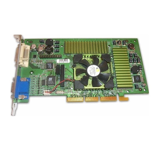 [233748-B21] 233748-B21 - HP Nvidia Quadro2 PRO 4x AGP 64MB DDR SDRAM Memory DVI VGA Video Graphics Card