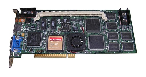 [298797-001] 298797-001 - HP Compaq Diamond FireGL 16MB CDRAM DIMM Memory PCI Graphics Board