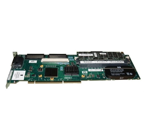 [309520-001] 309520-001 - HP Smart Array 6402 Dual Channel PCI-X 133MHz Ultra320 RAID Controller Card with 128MB Battery Backed Write Cache