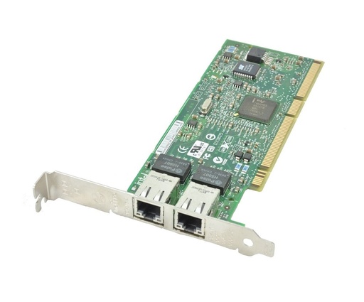 [313585-001] 313585-001 - HP NC6170 PCI-x 2-Port Fiber Channel 1000Base-SX Gigabit Ethernet Server Adapter Network Interface Card (NIC)