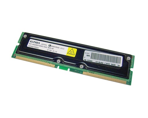 [31P8434] 31P8434 - IBM 256MB 800MHz PC800 ECC 184-Pin RDIMM Rambus Memory Module