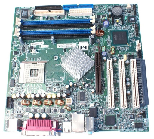 [323091R-001] 323091R-001 - HP System Board (Motherboard) Pentium-4 Socket 478-Pin for HP EVO DC330/DC530 Desktop PC